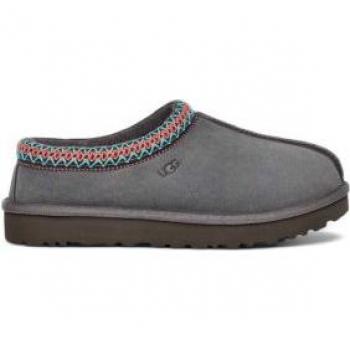 UGG Tasman Women's Grey Slippers 38 - Comfortable Flat Homewear Footwear
