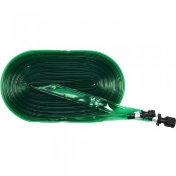 15m Flat Garden Hose Sprinkler - PVC Watering Tube
