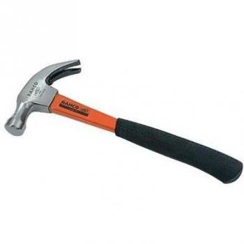 Bahco 428-16 MARTILLO CARPINT FIBRA V. 16, Plata/Negro/Naranja, 45,5 cl