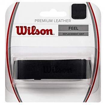 Wilson Black Premium Leather Tennis Replacement Grip
