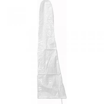Siena Garden 165229 - Funda protectora de polietileno para sombrillas de hasta 400 cm de diámetro, transparente