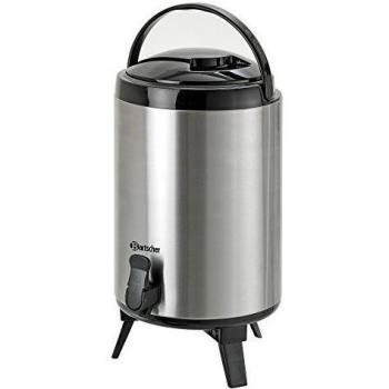 Bartscher Dispensador ISO de 9 litros, acero inoxidable - 150981
