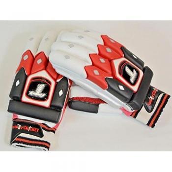 yk313 tamaño de la guantes de bateador de críquet, para diestros, hombre, cómodo, Test estándar