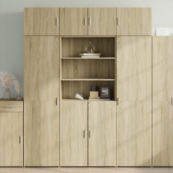 Gabinete Sonoma de Aglomerado en Roble 80x42,5x225 cm
