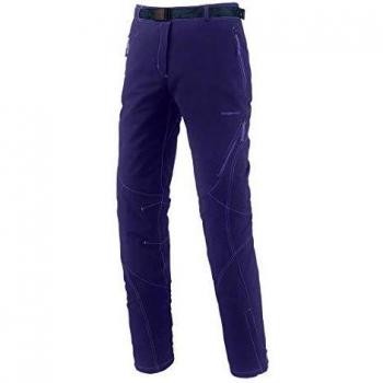 Trangoworld Velles Pant. Largo, Mujer, Morado Oscuro, S