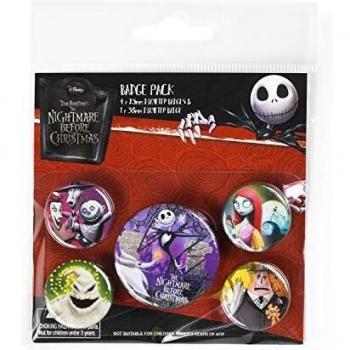 Pack Disney The Nightmare Before Christmas - Chapas Characters