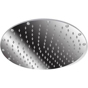 vidaXL Cabeza de acero inoxidable de Ducha Lluvia de Baño 50 cm redondo Cabeza de Ducha