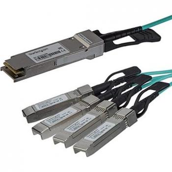 StarTech QSFP4X10GAO3 3m Cisco Compatible - QSFP+ Active Optical Breakout Cable