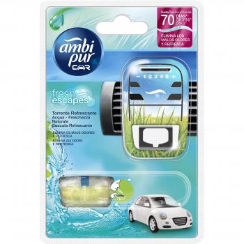 Ambi Pur Car Torrente Refrescante Difusor Y Fragancia para Ambientador - 7 ml