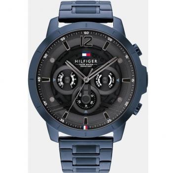 Tommy Hilfiger - Reloj de hombre Luca 1710493 multifunción de acero azul