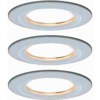 Foco empotrable LED Paulmann Nova Coin 3x6,5W dimmable IP44 blanco mate