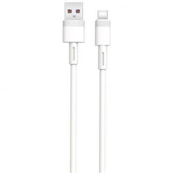 Cable NBQ166 Carga Rapida USB - Tipo C | 5A | 1 Metro | Blanco XO