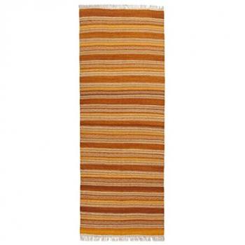 Kilim auténtico original hecho a mano, 100% algodón, 240x60 cm y 180x60 cm