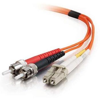 C2g 2m lcst lszh duplex 625125 multimode fibre patch cable cable de fibra optica naranja color orange