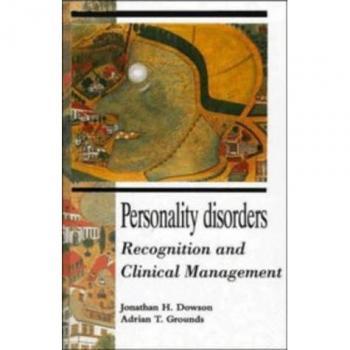 Trastornos de la Personalidad: Reconocimiento y Manejo Clínico - Jonathan H. Dowson (Edición en Inglés, Tapa Dura, Cambridge)