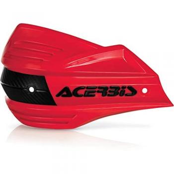Acerbis Paramano X-Factor Rojo, Shell de Guardia de Mano, Repuesto de Plástico, Un Tamaño