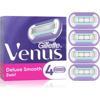 Gillette Venus Deluxe Smooth Swirl Replacement Blades 4 Pack