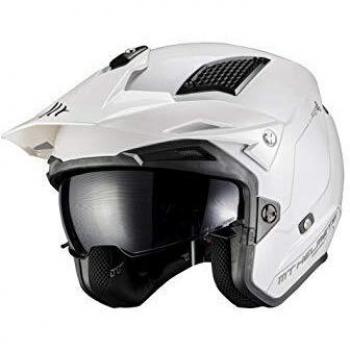 Mt Helmets District Solid A0 Gloss Pearl White S
