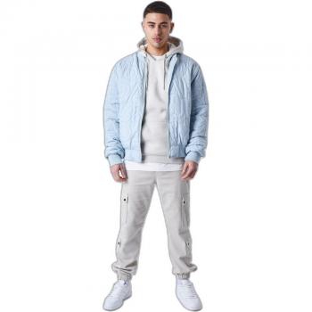 Project X Paris XL Grey Blue Puffer Jacket