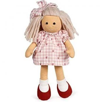La Nina- Muñeca de Trapo, Color Rosa