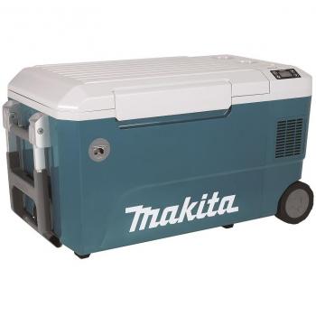 Caja térmica portátil Makita CW002GZ 50L con función de refrigeración y calefacción, compatible con baterías Li-ion XGT 40V