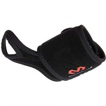 McDavid 455R Muñequera con cinchas, Unisex adulto, Negro, L
