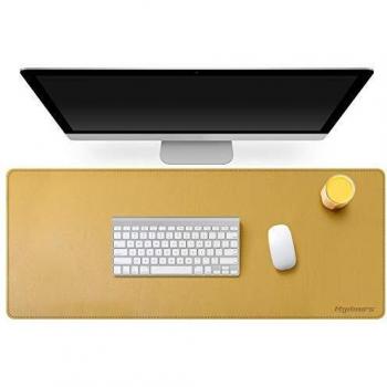 Mydours Cojín de Escritorio Multifuncional del Escritorio de PU Cuero Gaming y Oficina Desk Mat Gran Tamaño