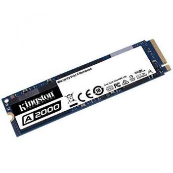 Kingston A2000 - Disco Duro Sólido M.2 250GB, PCI Express 3.0 NVMe, Tecnología 3D NAND