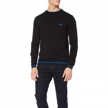 BOSS Rimex, suéter para Hombre, Negro