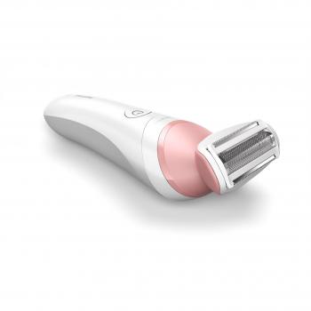 Philips SatinShave Wet & Dry BRL146/00 Lady Shaver - White and Pink, 1 pc