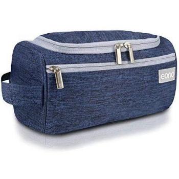 Eono by Amazon - Neceser unisex para llevar de viaje o ir al gimnasio con gancho para colgar