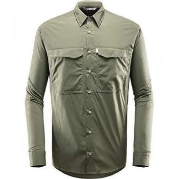 Haglöfs Salo LS - Camisas de hombre en color verde