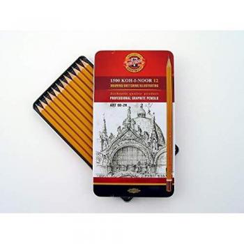 KOH-I-NOOR 1502012008PL Art Soft Grados 8B-2H