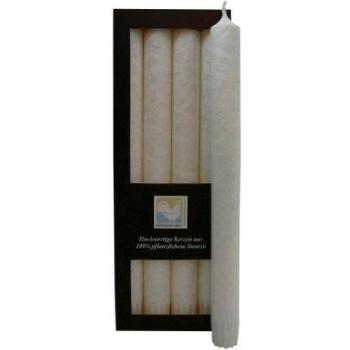 Kerzerman, Velas Cilindricas Para Candelabro Blanca, 1