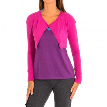 Zumba Chaqueta Deportiva de Manga Larga Color Lila