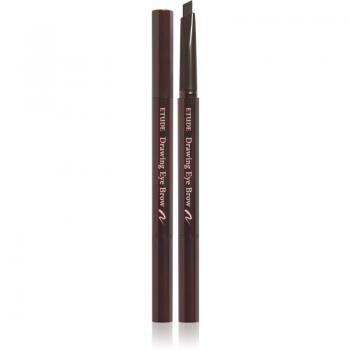 Etude House Drawing Eyebrow Pencil 3pcs, Color: Dark Brown, Type: Eyebrow Makeup