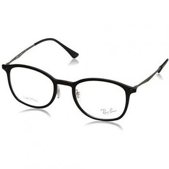 Ray-Ban 0Rx7051, Monturas de Gafas Unisex-Adulto, Matte Black, 49