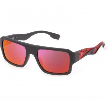 Fila SFI462 Polarized Sunglasses for Men - Matt Dark Grey, Size 56
