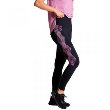 Leggings Ditchil Incredible Negro Malla Lg6060-962, Leggings Ditchil Incredible Negro L Mujer, Mallas Deporte Mujer Leggins Incredible Negro/Purpura Running Fitness Yoga Gimnasio Talla L