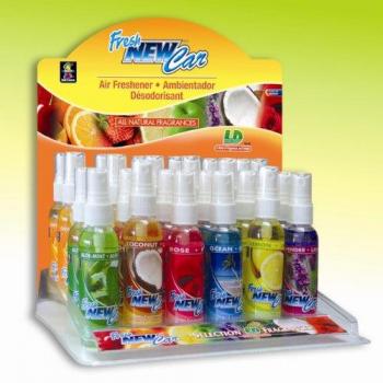 Fresh New Car – Spray Auto Aroma Ambientador 60 ml en el aroma lugares Coconut – Coco