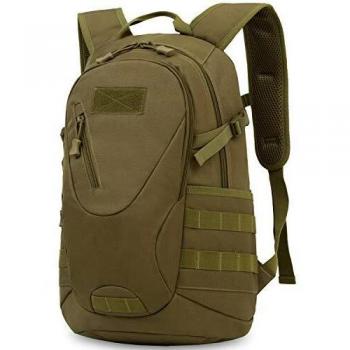 CX&LL 30L Mochila Táctica Impermeable Mochila Senderismo Molle Mochila Macuto Militar para Excursiòn Montañismo Ciclismo Escalada al Aire Libre Deporte Trekking, Color Caqui