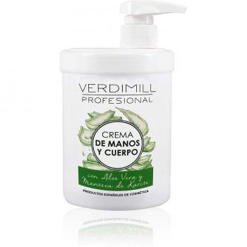 Verdimill Profesional Crema de Manos y Cuerpo con Aloe Vera 1000ml