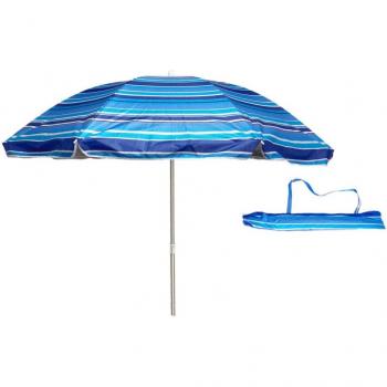 Sombrilla de Playa Aluminio diámetro 300cm con Protección Solar UV50+ y Bolsa de Almacenamiento