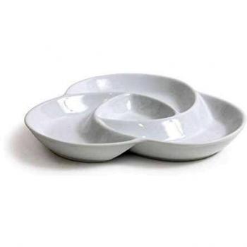 Lattice 39473 Plato 4 Compartimentos Poppy, Porcelana