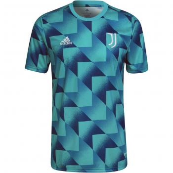 adidas 2022-2023 Juventus Pre-Match Top - Hi-Res Aqua - Blue - Male - Size: XL (44-46 Chest)