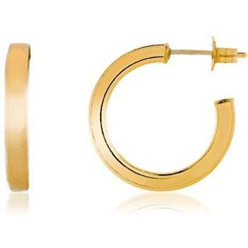 Córdoba Jewels | Aros en plata de ley 925 bañada en oro con diseño Aros Gold
