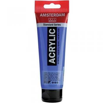 Amsterdam ACR 120 ml 512 azul cobalto