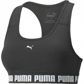 Sujetador deportivo Puma Mid Impact negro para mujer