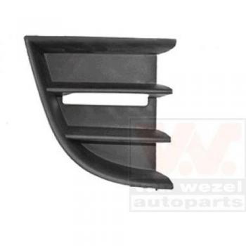 Rejilla de Ventilación para Parachoques VAN WEZEL 7623592, Compatible con SKODA Octavia (2009-2013)