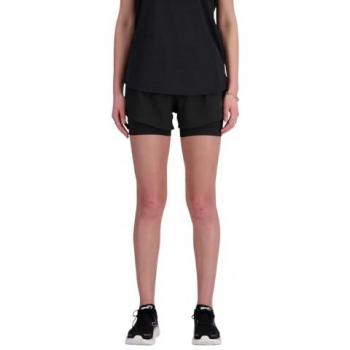 Pantalón corto New Balance RC 2 en 1 3 pulgadas negro mujer XS